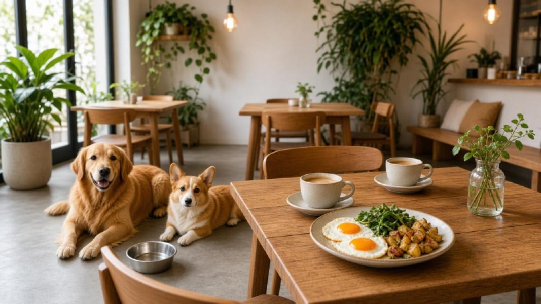 Popular Indoor Pet-Friendly F&B Café in Central Area